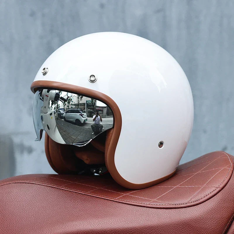 Kalsten | Retro Motorcycle Helmet 3/4 Open Face – Valor