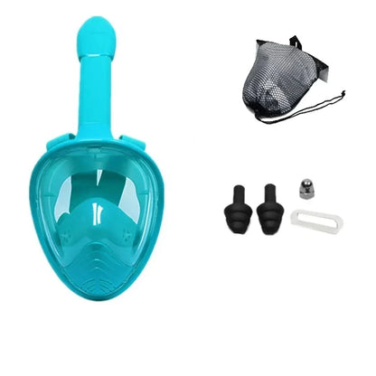 BowLift | Oceavue Snorkel Mask | 180° Full Face | Anti-Fog & Leak Proof | For Kids & Adults