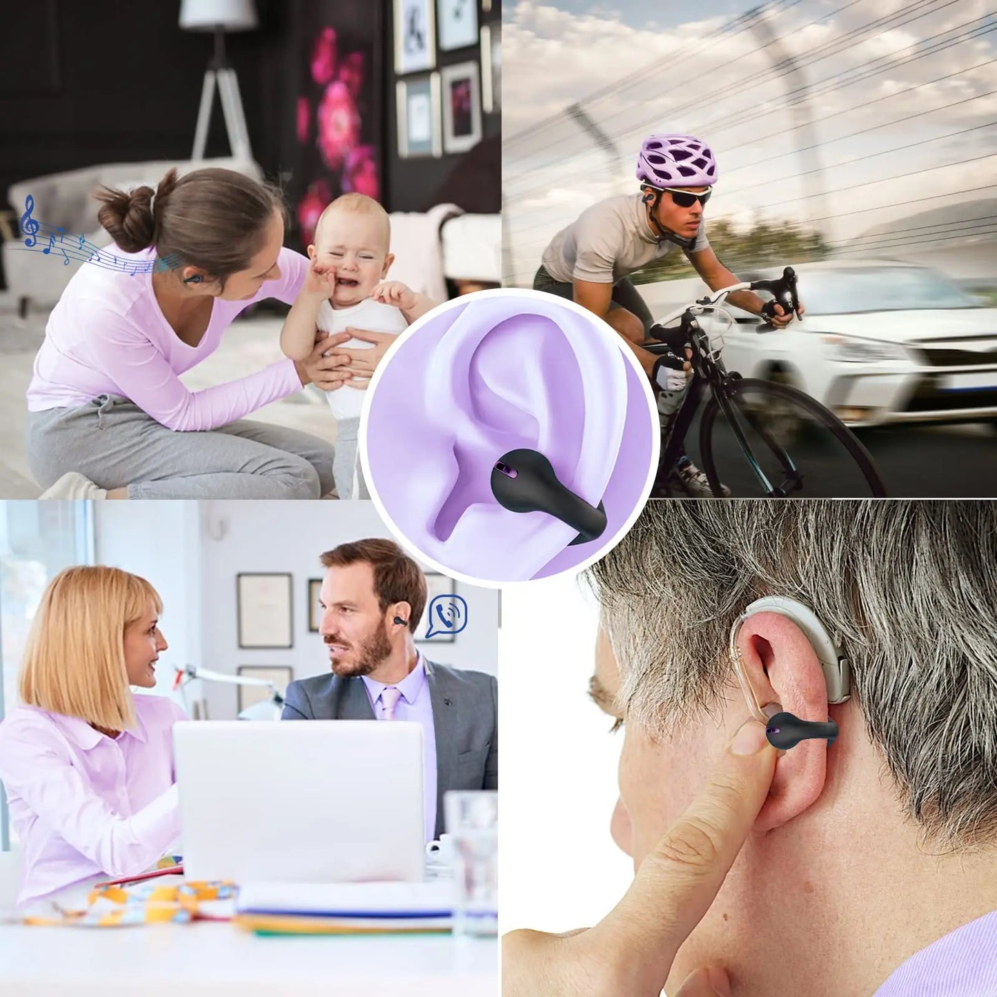 Skanto | Bone Conduction Ear Clip Headphones