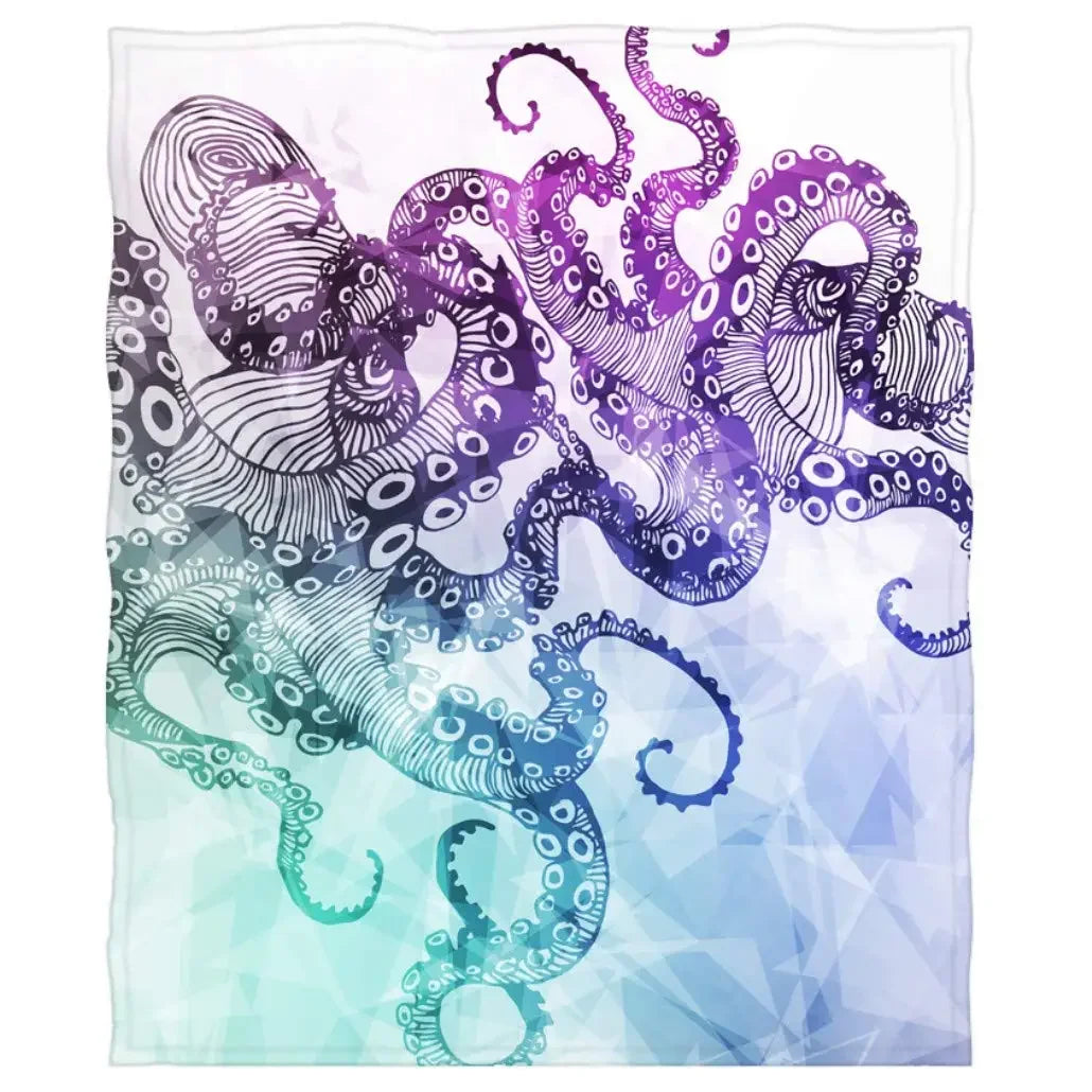 BowLift | Sea Life Ocean Throw Octopus Blanket