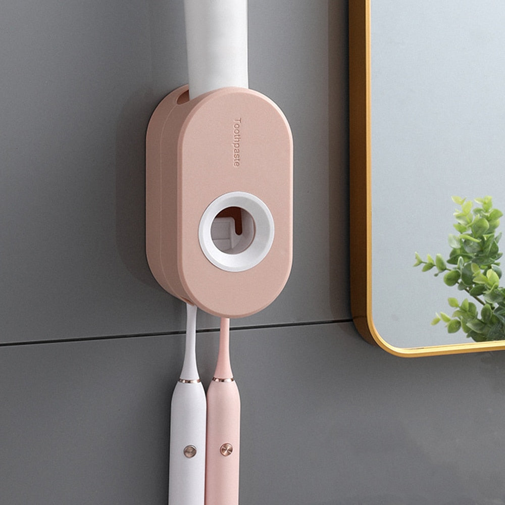 BowLift | Elegant Wall-Mounted Toothpaste Holder Dispenser