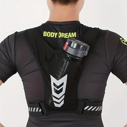 BowLift | Ultra Light Running Vest with Phone Pocket and Hydration Bottle Holder for Outdoor Sports