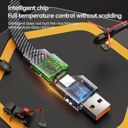 BowLift | Ultra Strong 4 in 1 Fast Charge Data Cable