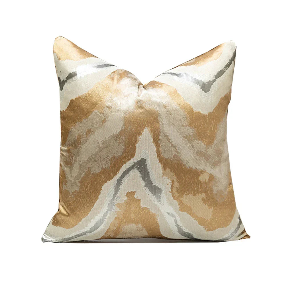 Skanto | Modern Pillow Cover with Abstract Design for Living Room and Bedroom - Luxurious Decoration