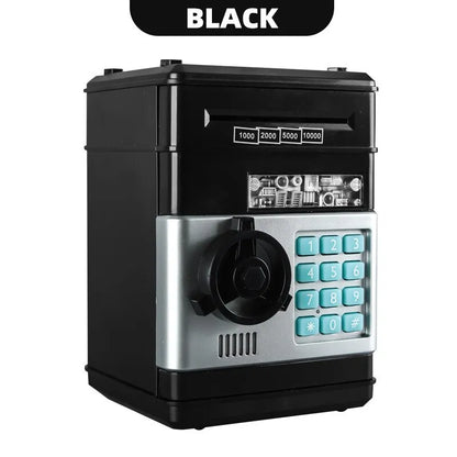 Skanto | Electronic Piggy Bank with Automatic Mini-Safe, Password Lock, and Coin Counter – The Ultimate Gift for Kids!