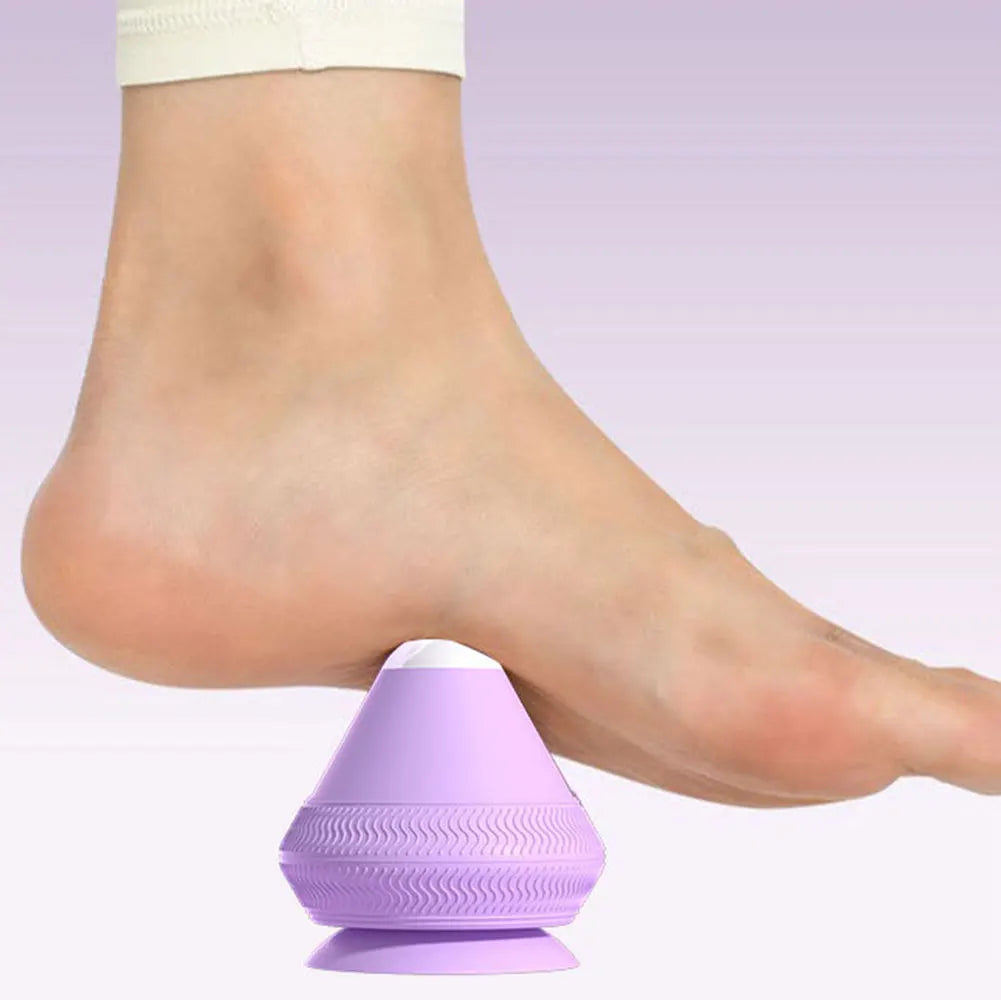 Skanto Skanto | FlexiVibe Massage Ball | USB Rechargeable | Heat & Vibration Therapy | Silicone | Portable & Self-Adhesive