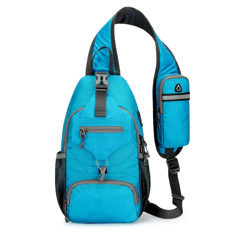 BowLift | SecurePack | Anti-Theft Waterproof Multi-Pocket Shoulder Backpack – Lightweight Crossbody Travel Bag