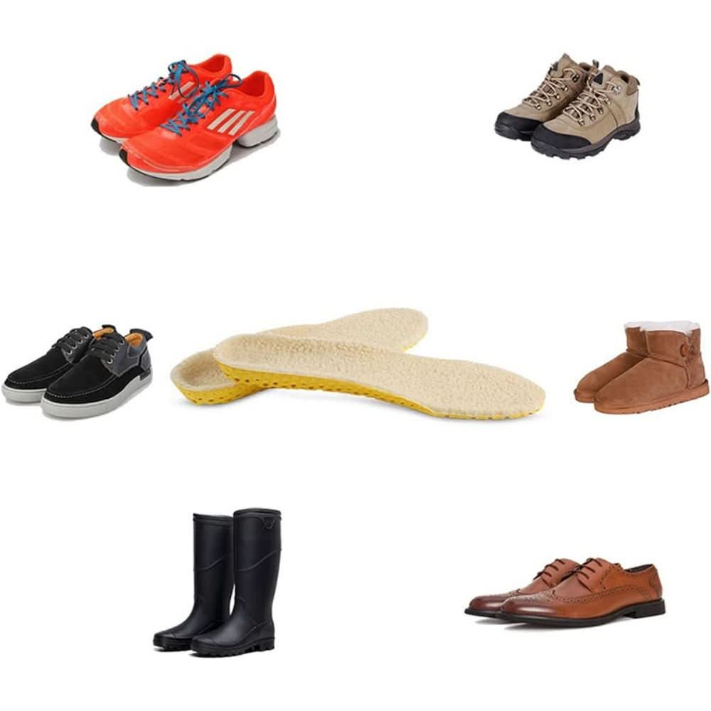Insole for barefoot shoes with cushioning and breathability