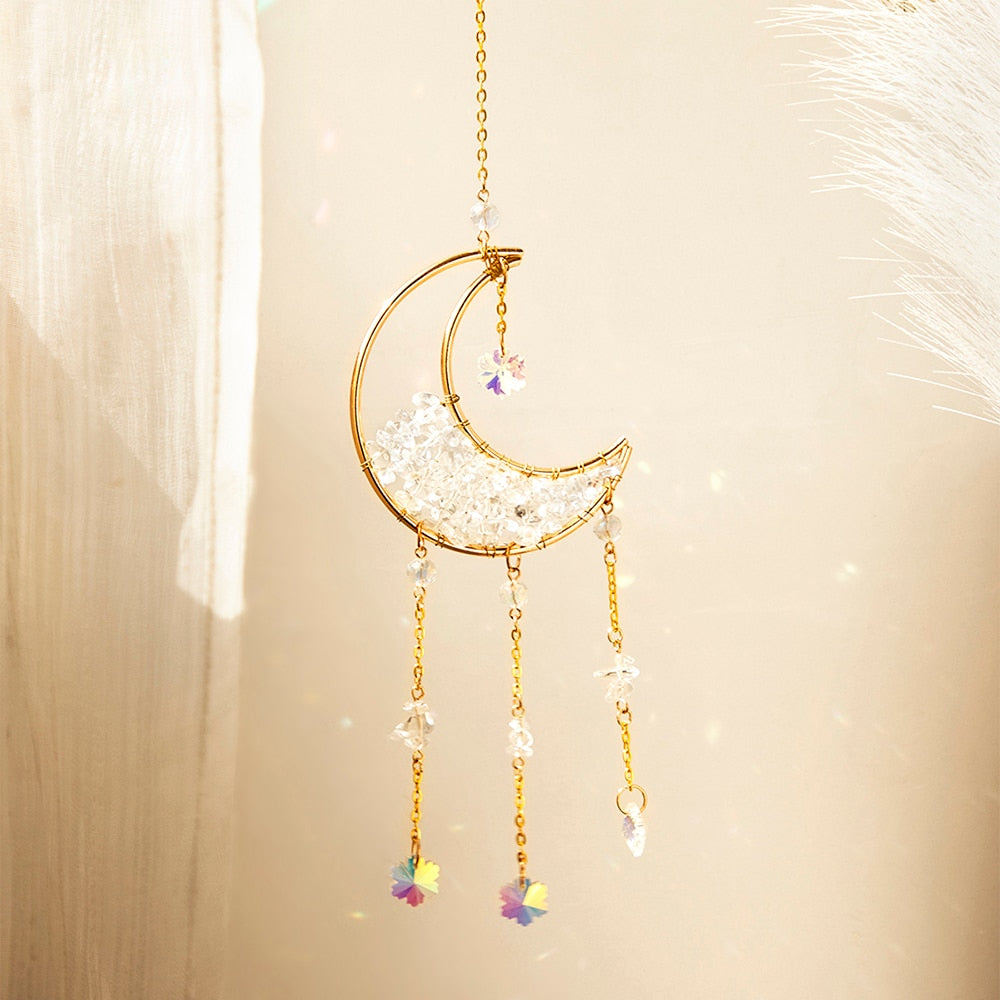 Brehn | Crystal Sun Catcher Moon Decor