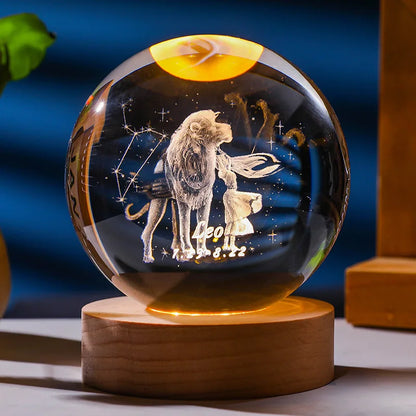Constellation Crystal Ball Night Light | Karnz