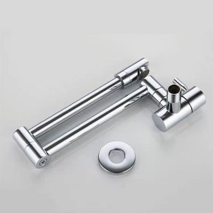 Skanto | Wall-Mounted Foldable Chrome Pot Filler Faucet