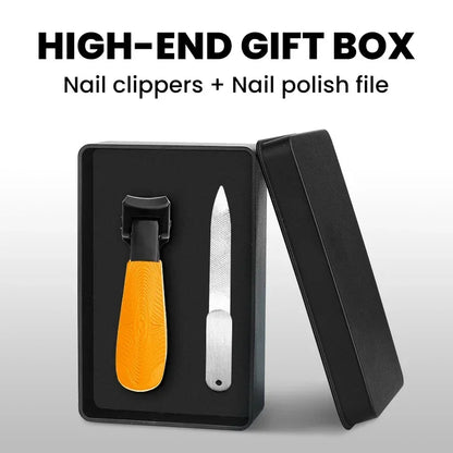Skanto | 2023 New Anti-Splash Nail Clipper - Large Easy Nail Trimmer for Thick and Hard Nails, Household Items