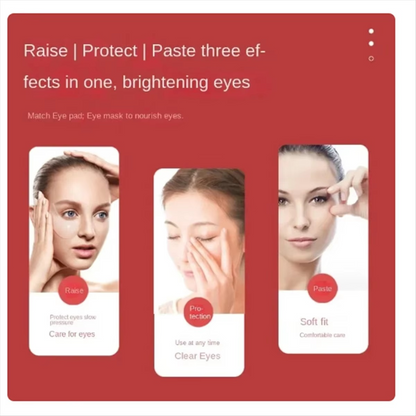 BowLift | Mini Eye Massager with EMS Microcurrent and Gentle Heat Therapy for Dark Circles and Wrinkle Care