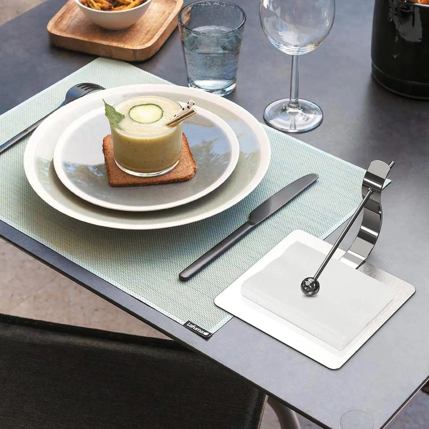 Skanto | Stainless Steel Napkin Holder