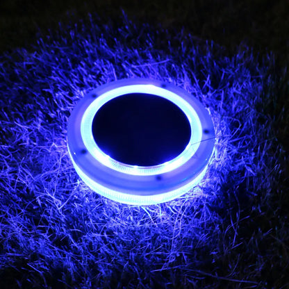 BowLift | AquaGlow Solar Pool Light | Floating & Waterproof | Blue LED | 11.6×2.5 cm