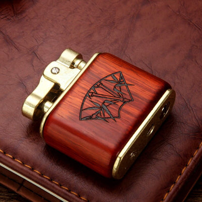 Wooden Vintage Spark Kerosene Lighter | Bowlift