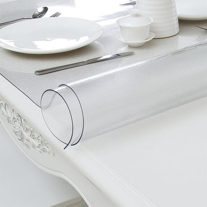 Soft Clear Protective Cover Transparent Table Mat | Skanto