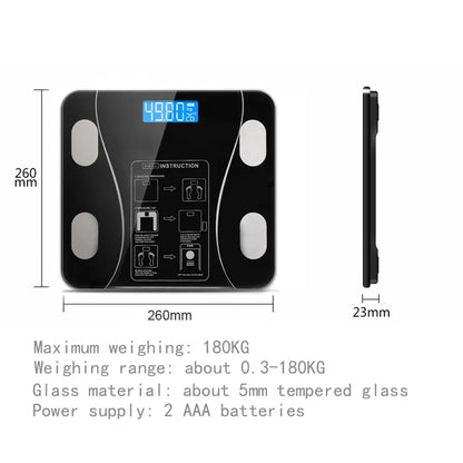 Skanto | Smart Bluetooth Body Composition Scale: Wireless Digital Bathroom Scale Analyzer with Smartphone App