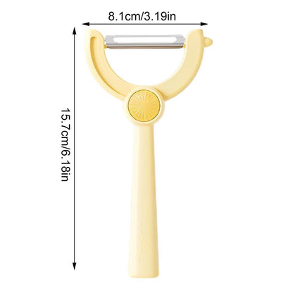 VIvolux | Rotating Vegetable Wizard | Vegetable and Fruit Peeler