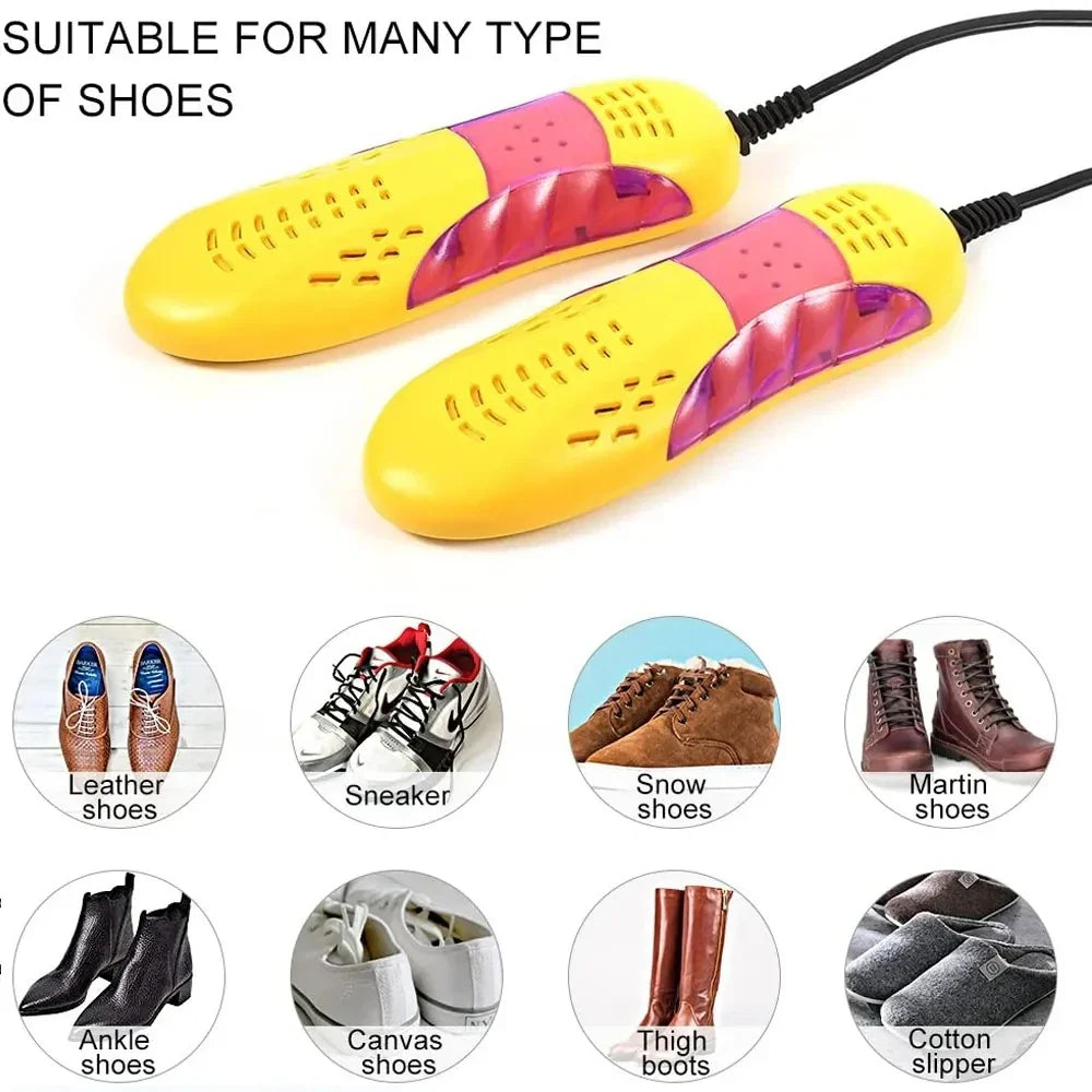 Skanto Skanto | Electric Shoe Dryer and Deodorizer with Heat, UV Odor Eliminator, Dehumidifier, Foot Warmer Household Device