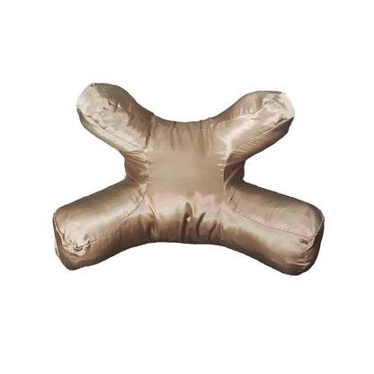 DreamSilk - Face Pillow with Luxurious Satin Cover