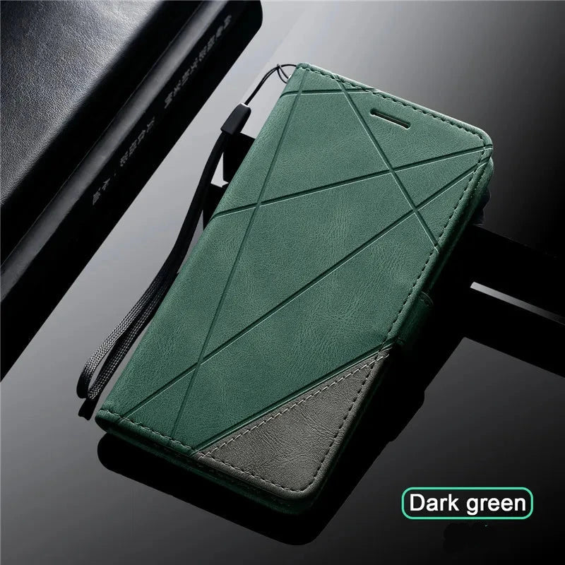Flip Magnetic Leather Cover for Samsung Galaxy A Series