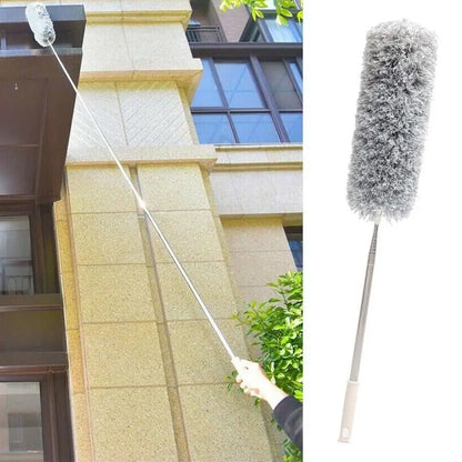 Extendable microfiber duster