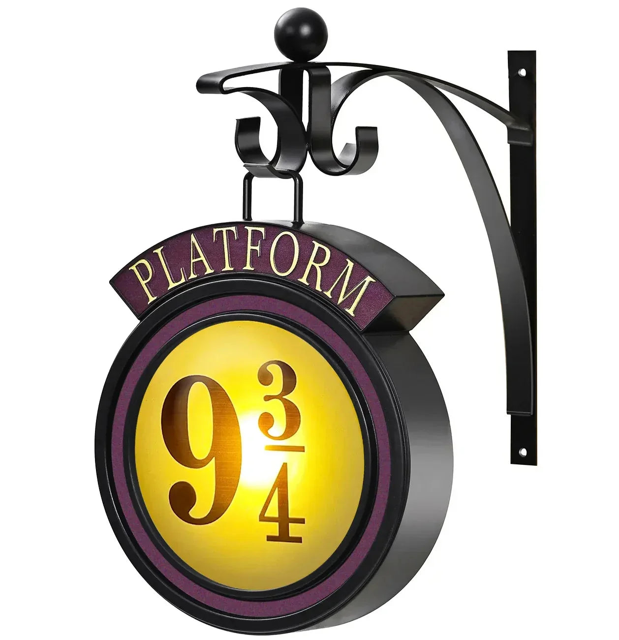 Skanto Skanto | Harry Potter 9 3/4 Night Light LED Magical Wall Lamps Platform Hogwarts 3D Lamp Harry's Room Decor Kids Birthday Gift