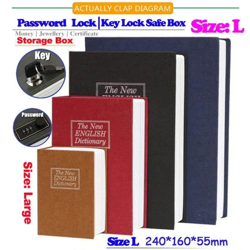 Skanto | Hidden Book Safe Vault