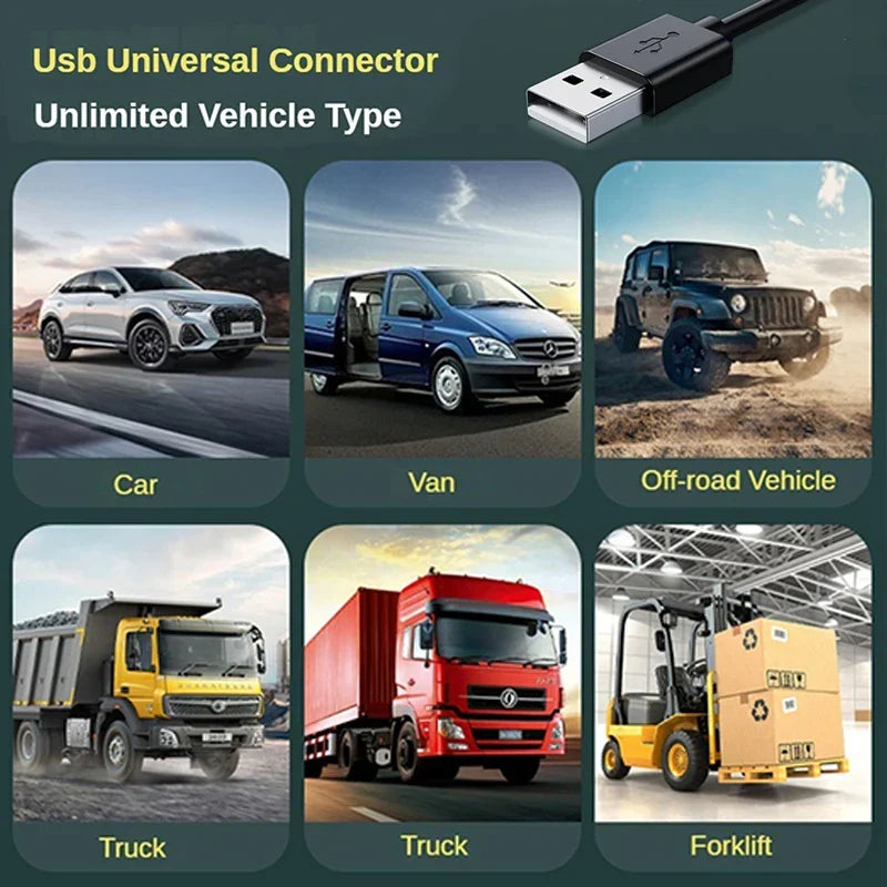 BowLift | Auto Cooling Fan AIRCURA DUO | 3 Speeds | USB Charging | 360° Rotatable | For Backseat & Headrest