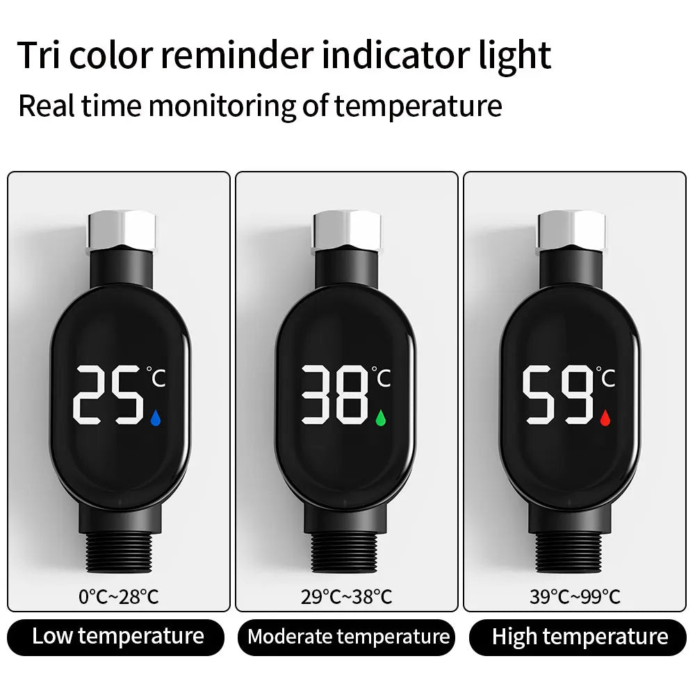 BowLift | No Leakage Digital Shower Smart Thermometer