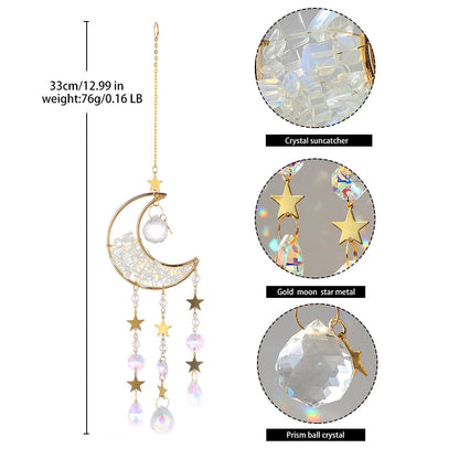 Brehn | Crystal Sun Catcher Moon Decor