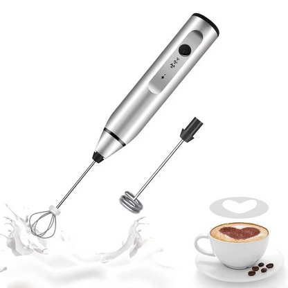 BowLift | Portable USB Electric Milk Frother Handheld Coffee Whisk and Mini Food Blender