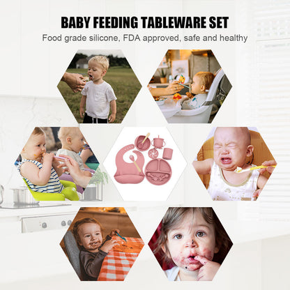Silicone Baby Feeding Tableware Set | Karnz