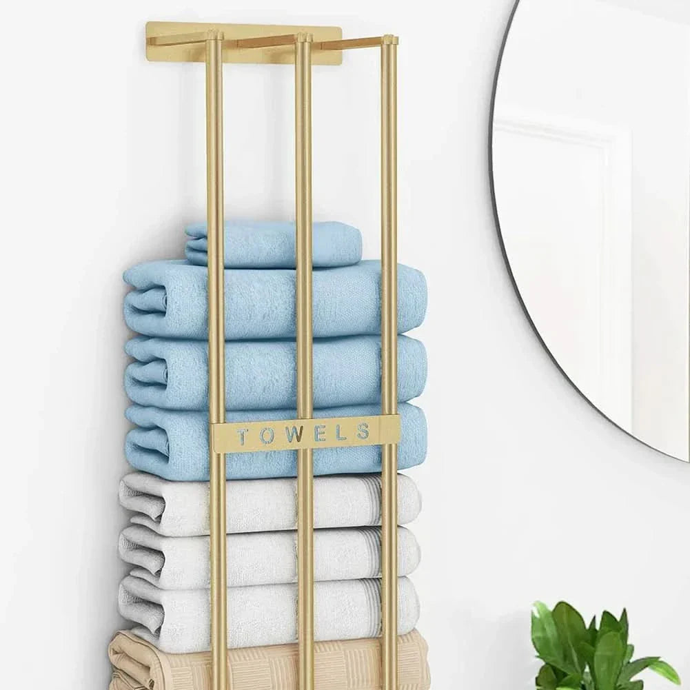 Skanto | Towel Holder - Space-Saving Towel Rack