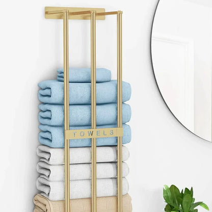 Skanto | Towel Holder - Space-Saving Towel Rack