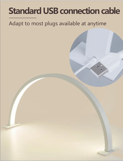 BowLift | LUNAIL LED Nail Lamp | Half-Moon Design | USB | For Nail Studio & Home