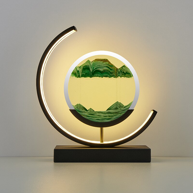 Skanto | LED Table Lamp with Moving Sandscape – SandLight