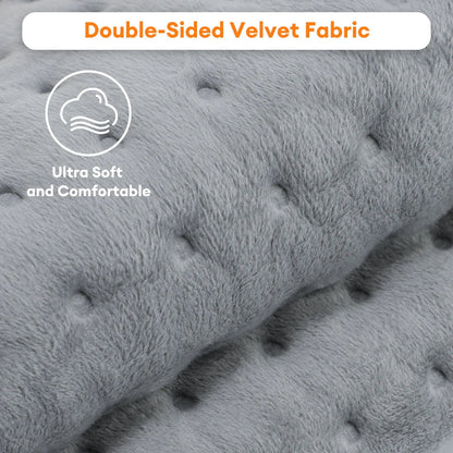 Skanto Skanto | ThermaEase Electric Heating Pad | 9 Temperature Levels & 4 Timer Modes | 30x60 cm | Washable & Fast Heating | For Back, Stomach & Legs