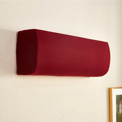 Skanto | Polar Fleece Air Conditioner Cover: Wall-Mounted Dustproof Protection, Easy-Clean Polyester AC Cover for Home Use