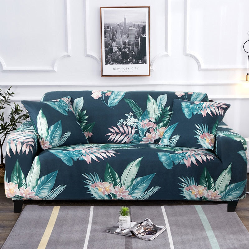 Modern non-slip colorful elastic sofa cover | Brehn
