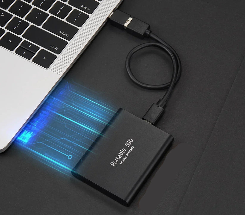 Skanto | Speedora Ultra External SSD | USB 3.1 Type-C | Up to 1000 MB/s | 128GB | Compact & Shockproof