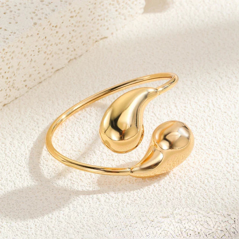 BowLift | Bold Water Drop Bangle Bracelet