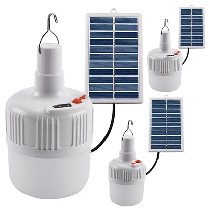 BowLift | Solanite Solar LED Hanging Lamp | 6–12 Hrs. Light | Rechargeable & IP65 Waterproof | For Camping, Garden & Emergencies