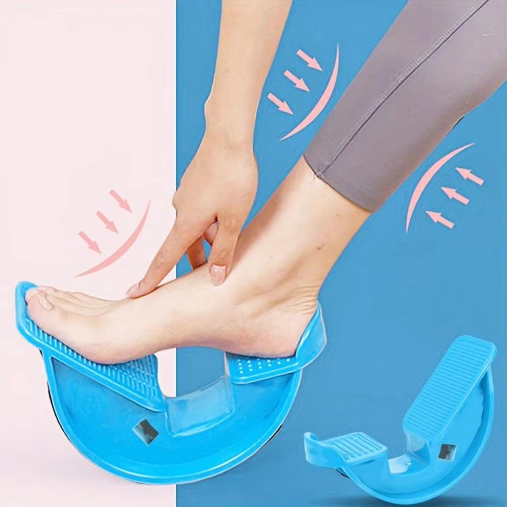 2-pack Foot Rocker Calf Stretchers for the relief of Plantar Fasciitis, Achilles Tendinitis, Ankle and Lower Leg Muscle Tension, 27 x 13 cm Slant Boards