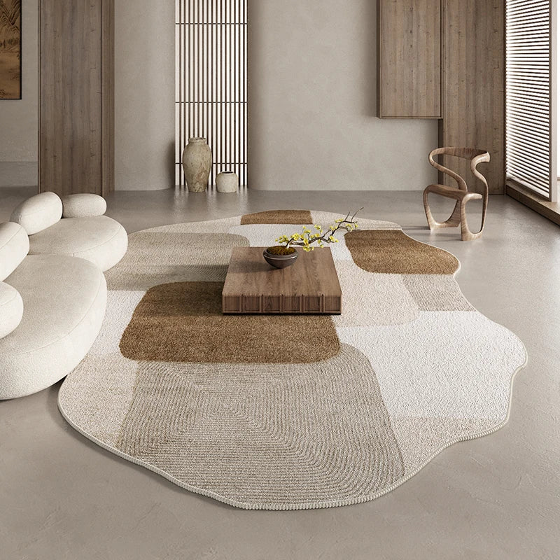 Skanto | Irregular Area Rug for Bedroom and Living Room Carpet