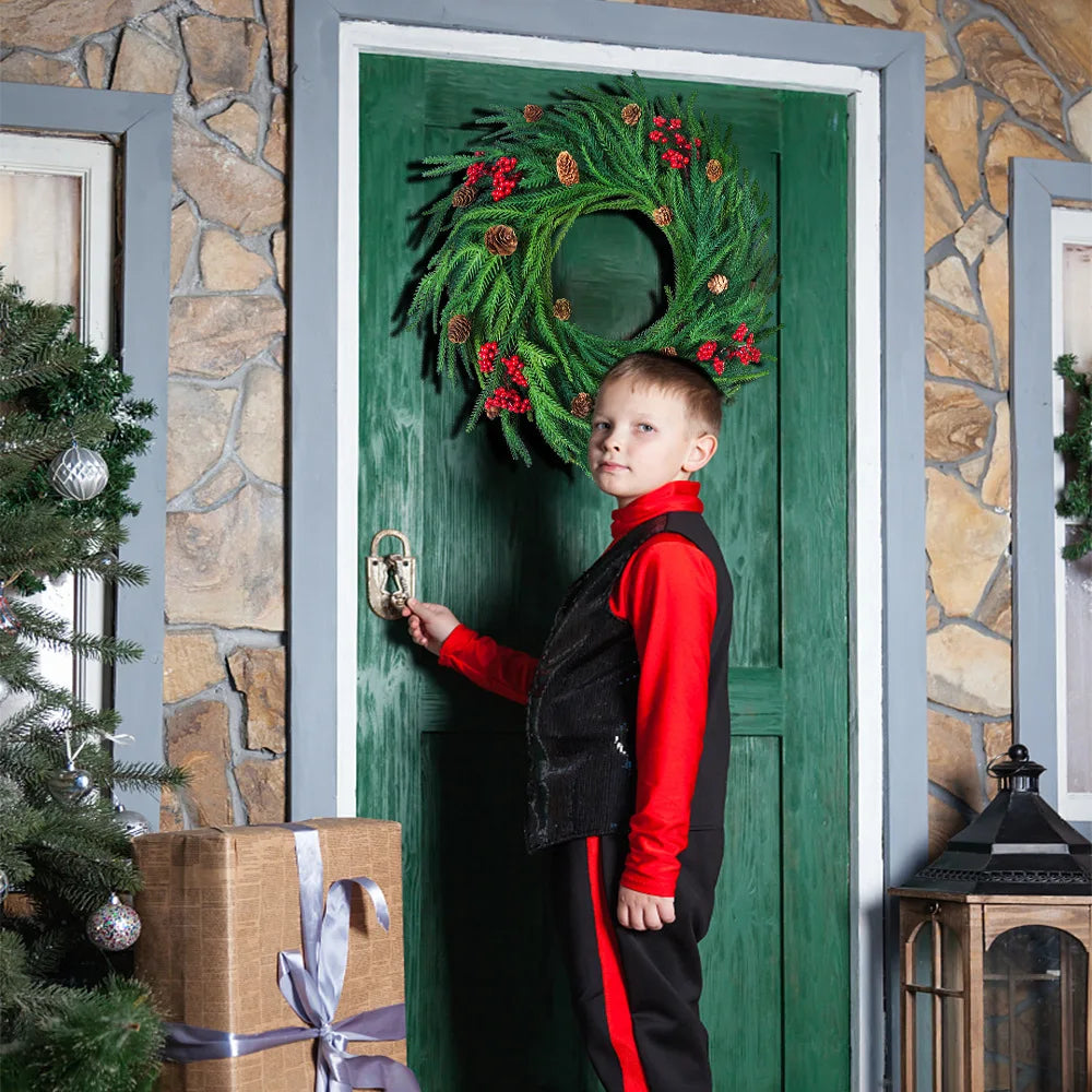 Brehn | Red Berry Christmas Wreaths