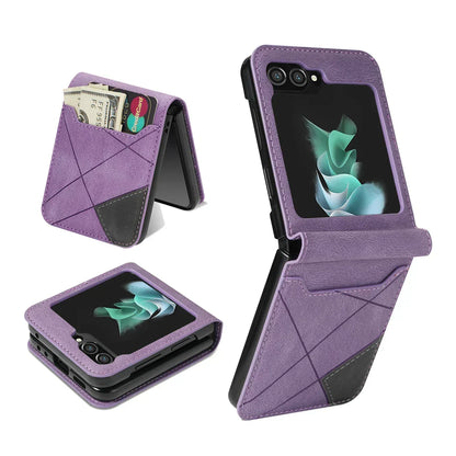 Skanto | Leather Wallet Case for Samsung Galaxy Z Flip Series