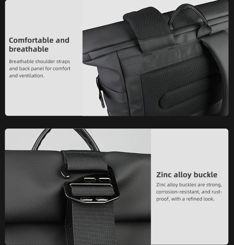 Skanto | Expandable Outdoor Backpack with Large Volume and Laptop Compartment