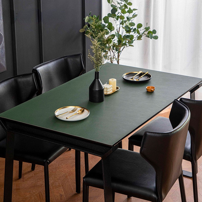 BowLift | Nordic Minimalist Leather Waterproof Table Protector Mat